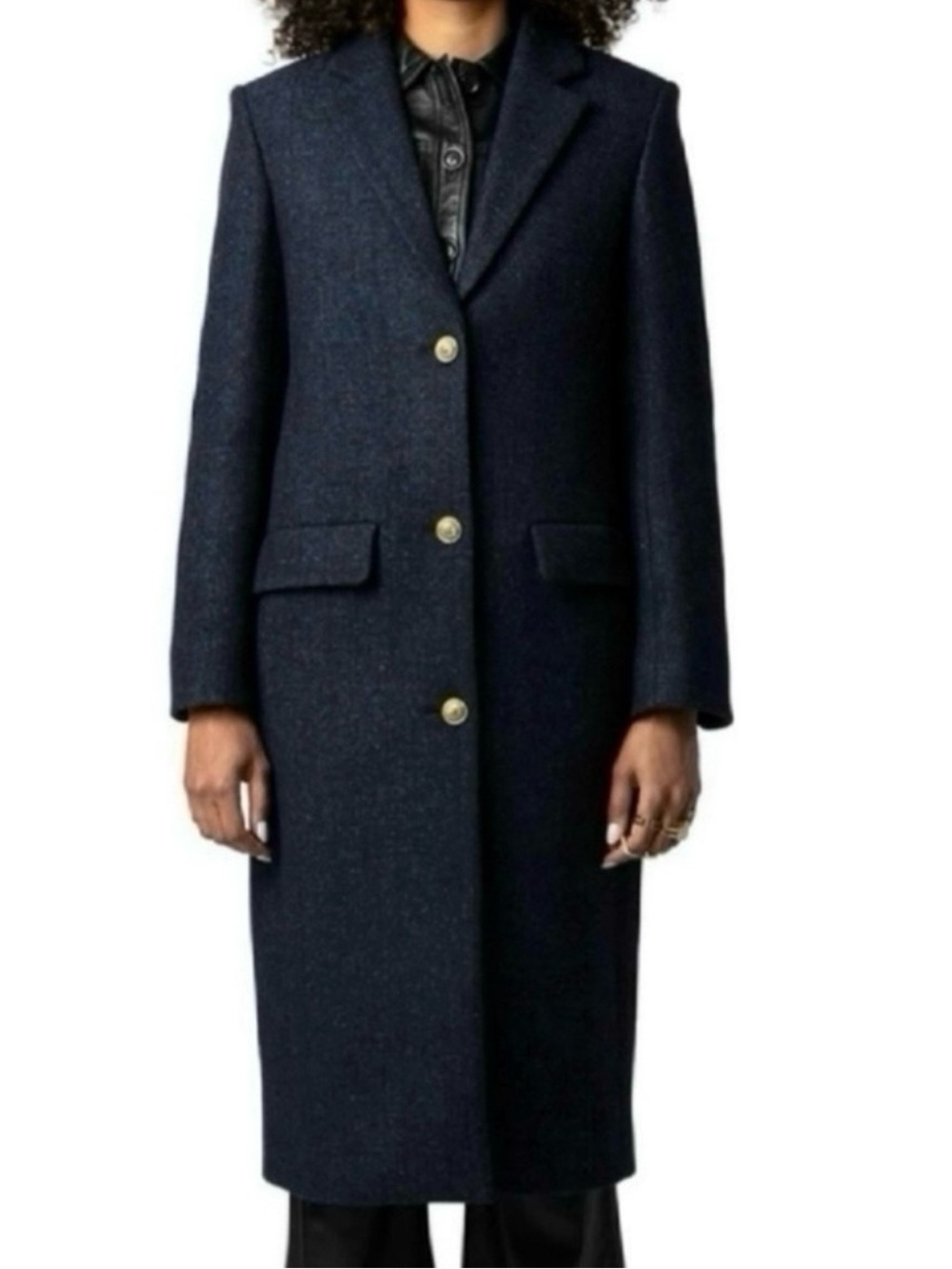 ZADIG & VOLTAIRE Mio Wool Blend Coat ~ NWT